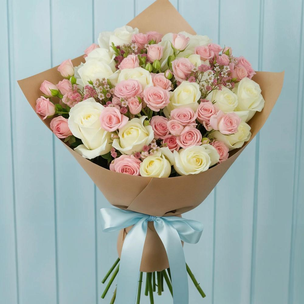 Букет цветов из: Розы в Плесецке