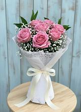 Букет цветов из:  Розы #REPLACE_PRED# Плесецке