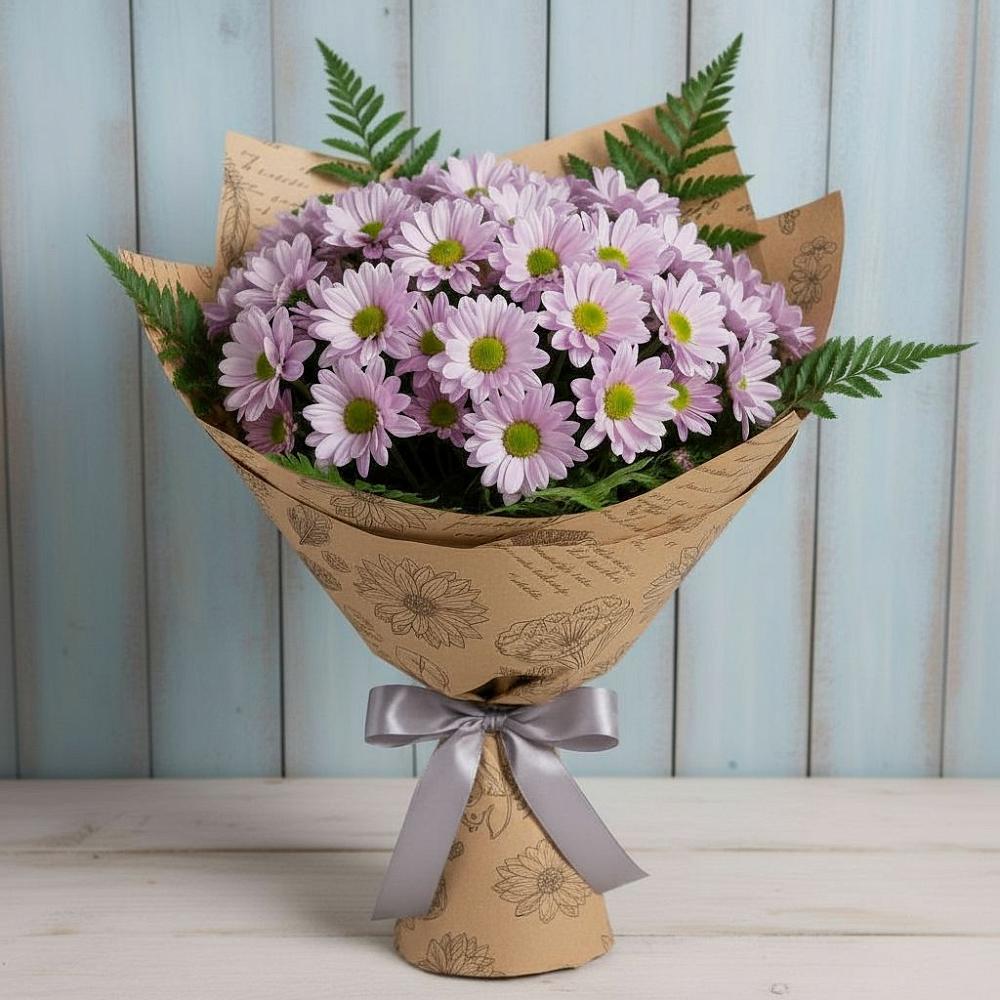 Букет цветов из: Хризантемы в Плесецке