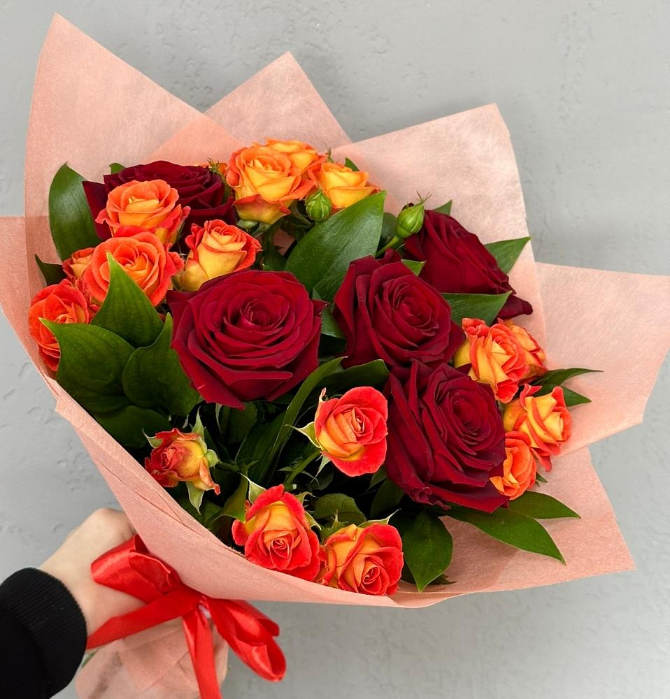 Букет Любовь и восторг в Плесецке