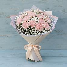 Букет цветов из:  Гвоздики в Плесецке
