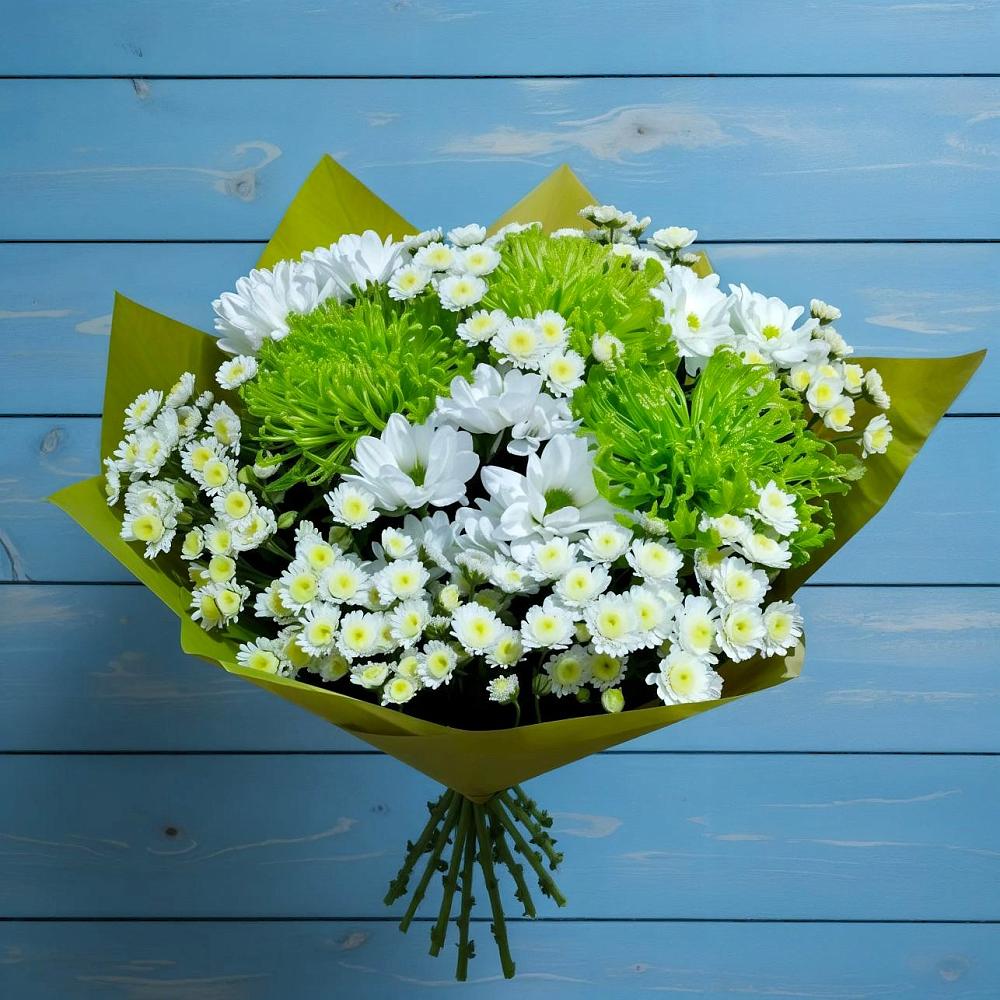 Букет цветов из: Хризантемы в Плесецке