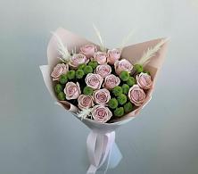 Букет цветов из:  Розы и Хризантемы в Плесецке