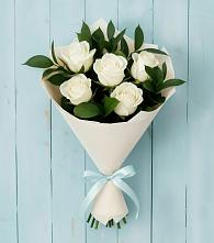 Букет цветов из:  Розы #REPLACE_PRED# Плесецке