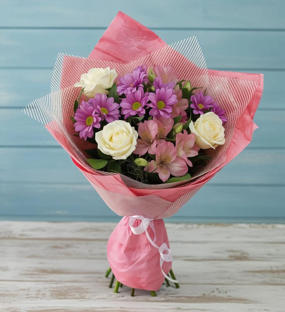 Букет цветов из: Герберы в Плесецке