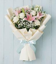 Букет цветов из:  Лилии в Плесецке