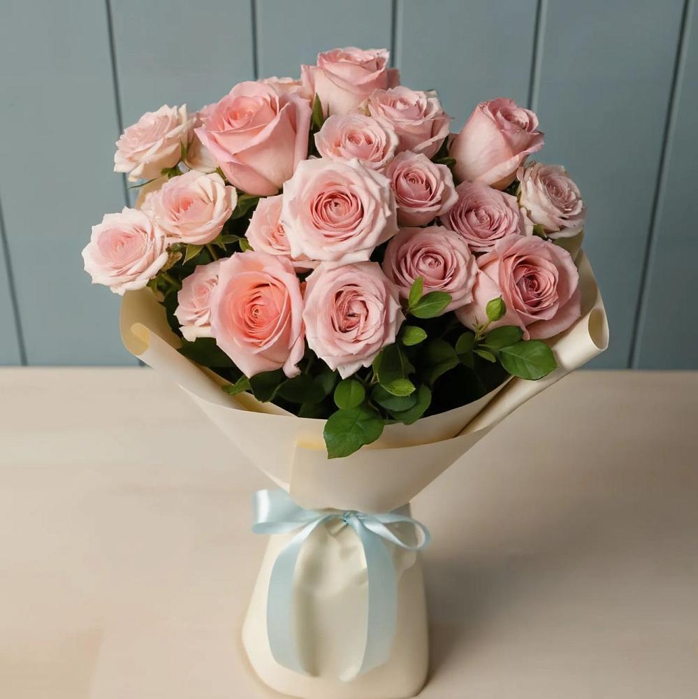 Букет Розовый шарм в Плесецке