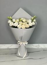 Букет цветов из:  Розы и Лизиантусы #REPLACE_PRED# Плесецке